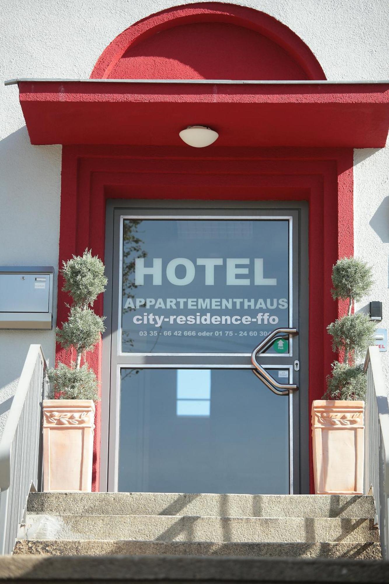 City Residence Hotel Frankfurt Oder Bahnhof מראה חיצוני תמונה